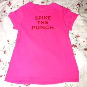 Kate Spade T-shirt Spike the Punch Pink